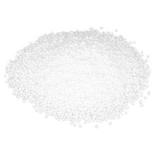 Bolas de espuma para enchimento de puffs, 0,9 cm, brancas.