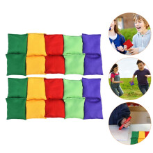 Mini nylon bean bags for sack toss 5 pieces