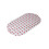 Antislip badmat met zuignappen 27x15 inch 1