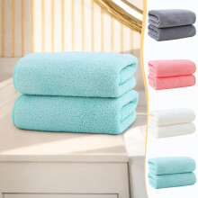 2er-Pack Badehandtuch-Set aus weichem Samt, saugfähig