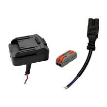 Fast Connect Power Tool Attachment With Reinforced Wiring