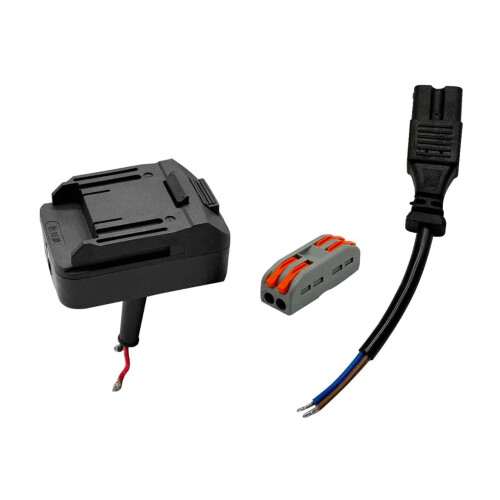 Fast Connect Power Tool Attachment With Reinforced Wiring