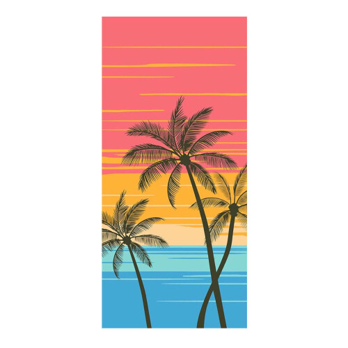 Serviette de plage en microfibre à séchage rapide et sans sable, 71 x 150 cm