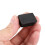 60 Pcs Plastic Rectangular End Cap 30mm X 20mm Threaded Pipe Tube Insert Rubber Feet 10