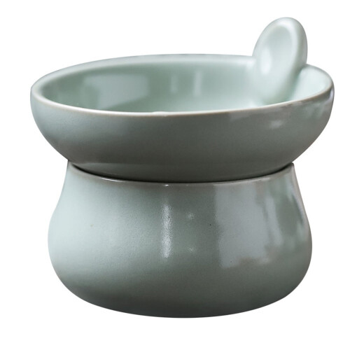 Keramik-Tee-Ei-Set, Grün