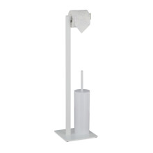 Toilet seat in white