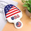 Mallet Putter Head Cover PU Leather USA Flag 2