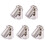5X RC Model Ship Rotatable  Universal Joint Joint Connection 4mm to 3mm 1