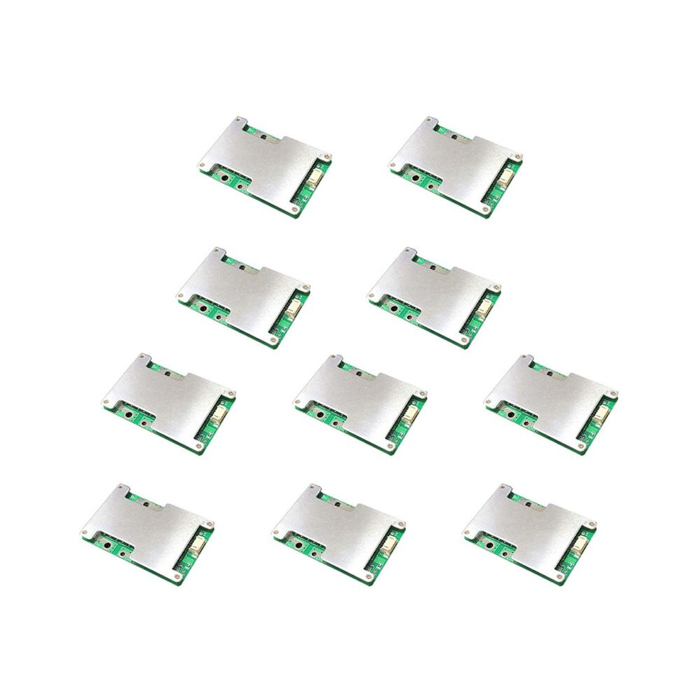10Pcs 4S 12V 100A Bms Lifepo4 Lithium Iron Phosphate Battery Protection Circuit Board With Balanced Charging 6031612554548