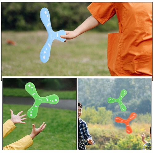 3-Pack EVA Flying Boomerangs for Outdoor Play 2