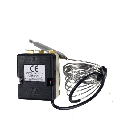 Thermostat Single Pole Ranges 60-200 Deg C 2