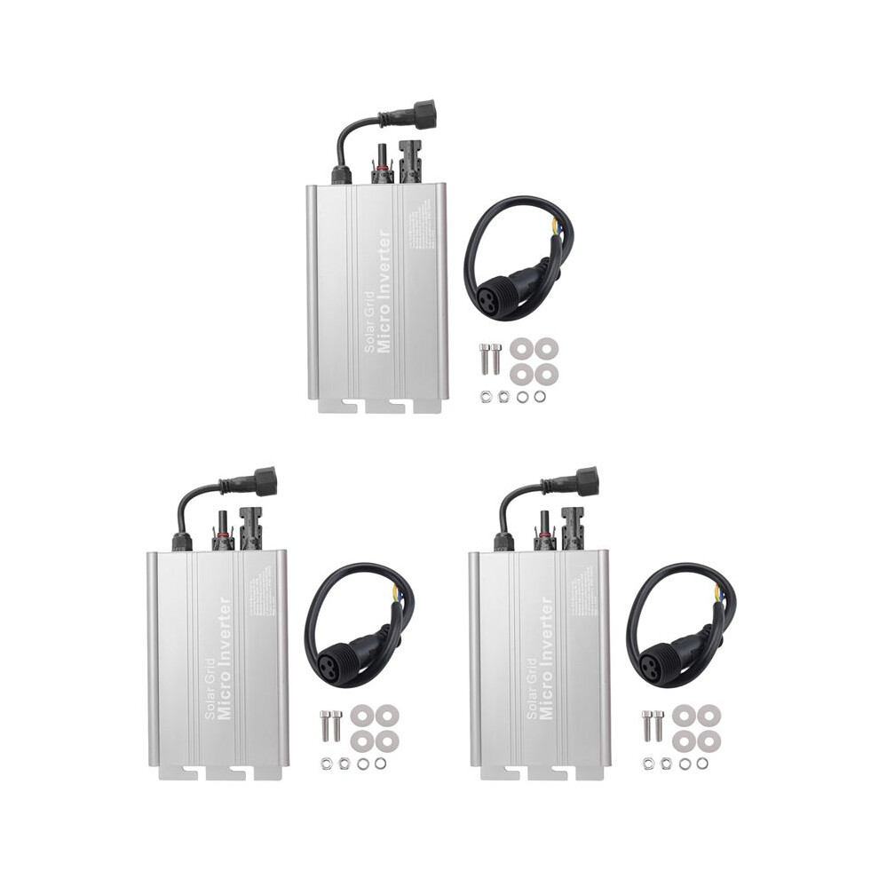 3X 700W Solar For Micro-Inverter Solar Grid Tie Microinverter Ip65 Control Self Cooling 110/230V 6031015822480