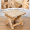 Wooden Folding Patio Side Table for Outdoor Chairs 5