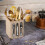 Organizzatore in legno per posate, forchette, cucchiai e coltelli. 4