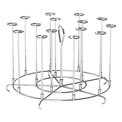 PAVEOS RVS BBQ-spiesrek 21,5 cm 1