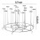PAVEOS RVS BBQ-spiesrek 21,5 cm 3