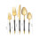VeZee Wegwerp Plastic Bestekset – Wit & Goud, 3