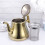 Stainless Steel Teapot with Strainer 1L 5