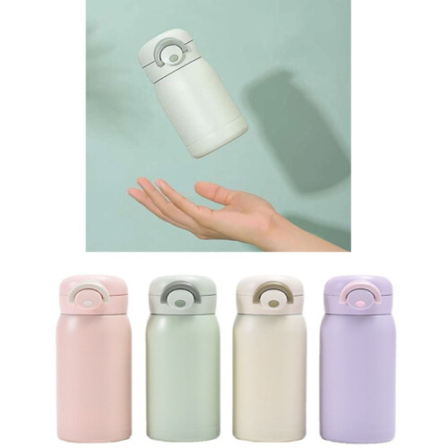 Mini termokande 304 rustfrit stål 220 ml grøn 1