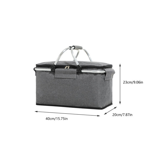 30L Insulated Cooler Bag with Aluminum Frame 2