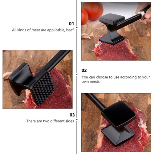 Machacador de carne de doble cara, 1 pieza 1