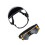 Ensemble de casque et de lunettes de soleil pour animaux de-Or 1