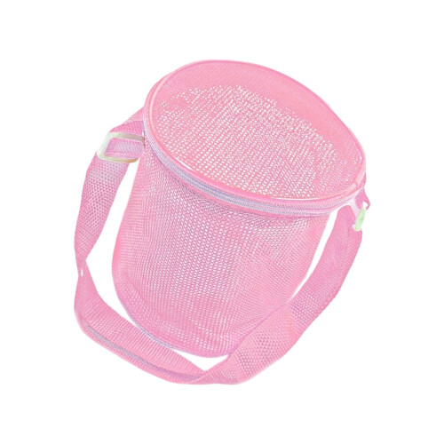 Spielzeug-Organizer-Tasche aus Mesh für-Rosa