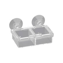 Reptiles Feeders Coloretto Bowl Water Dish with-Clear Medium