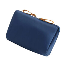 Sac à cosmétiques de voyage, rangement Portable-Bleu profond