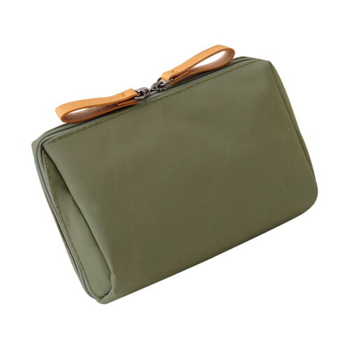 Tissu en nylon cosmétique portable, conceptions à-Vert armée