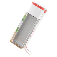Bol d'eau pratique pour animaux de compagnie,-Taille L rouge