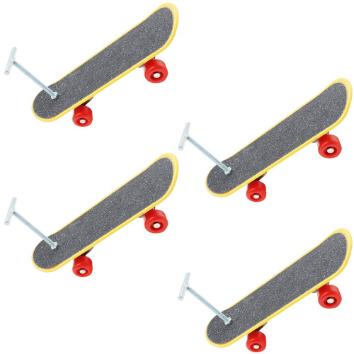 Planches à roulettes durables pour perroquet, 4 pièces, jouet de