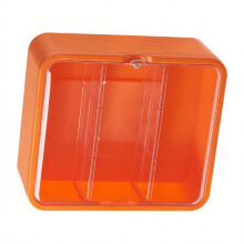 Verstellbare, mehrschichtige Regale, Wandmontage,-Orange