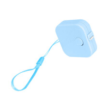 Ruban à mesurer Portable de 2m, règle de tailleur pour-Bleu