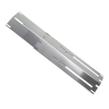 Verstellbarer Hitzeplattenschutz aus Edelstahl für Gasgrills,