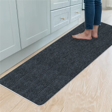 (Dark Gray, 40*199.5cm) Entryway Mat, Dog Door Mat Indoor Door Mat for Entrance, Non Slip Absorbent Low Profile