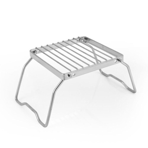 Sammenleggbar komfyrholder i rustfritt stål, 20 kg