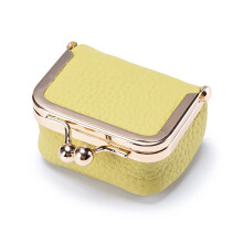 Genuine Leather Mini Jewelry Box 2.55 x 1.77 in
