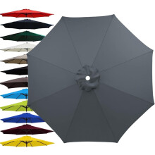 Outdoor Umbrella Replacement Canopy 2m 2.7m 3m