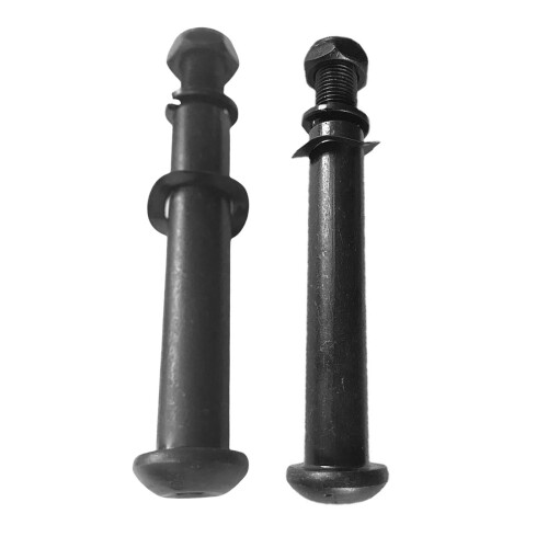 Acél ellipszis gépcsavar 12 cm