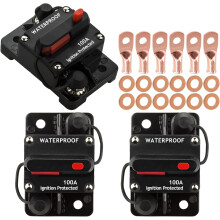100A 手动复位断路器 3个装 12V-48V DC