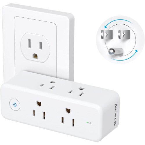 6-Outlet Rotating Surge Protector Extender