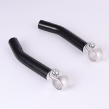 Metalowa kierownica rowerowa czarna 16,5 cm