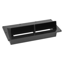 Couvercle de hotte de camping-car en ABS noir 26 x 13 x 10 cm