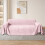 Polyester Sofa Blanket Full Cover 70.8" x 35.4" Beige Blue 1