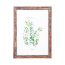 Cadre photo en bois noir 12x16 pouces