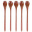 5-teiliges Set Holzlöffel, braun 1