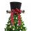 Christmas Tree Topper Hat with Bow 1