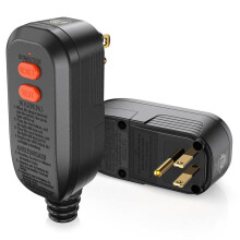 Ersatzstecker-Assembly Auto-Reset 15 Amp 3 Stifte, Fehlerstrom-Schutzschalter Sicherheitsstecker US-Stecker