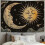 Tapeçaria Sol e Lua, Pelúcia Curta, 40x30 polegadas 2